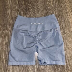 Alphalete Women's Light Blue  Shorts